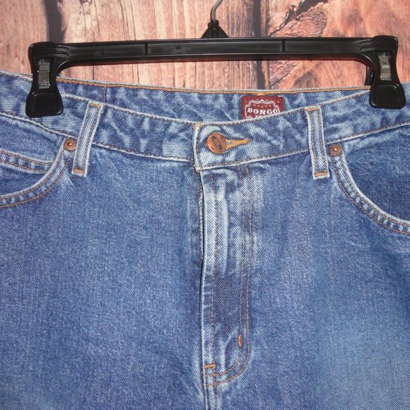 NWT BONGO Dark Blue Cow Girl Fit Rancher Jeans Size 17 - Picture 3 of 7
